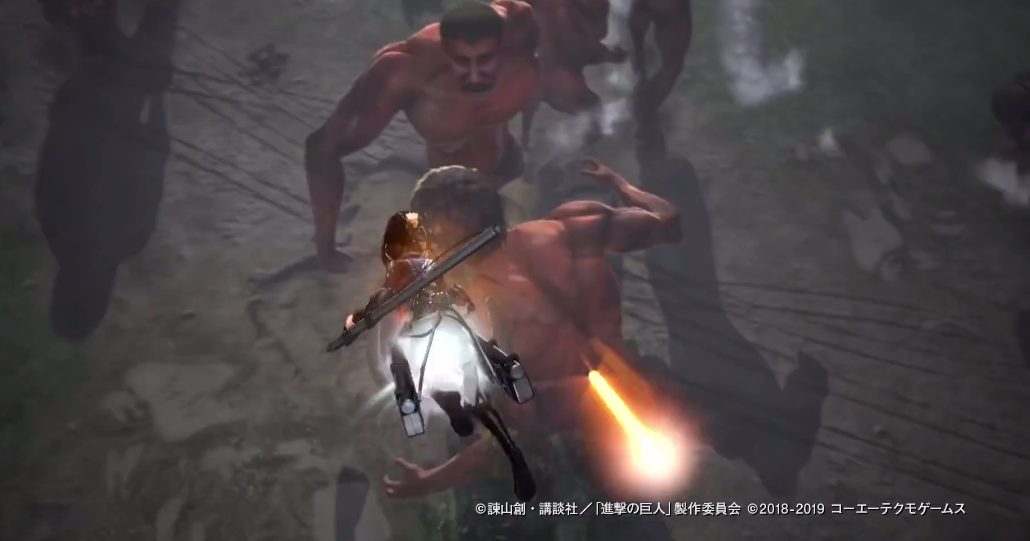 新玩法《進擊的巨人2：最終之戰》新武器雷槍演示公開