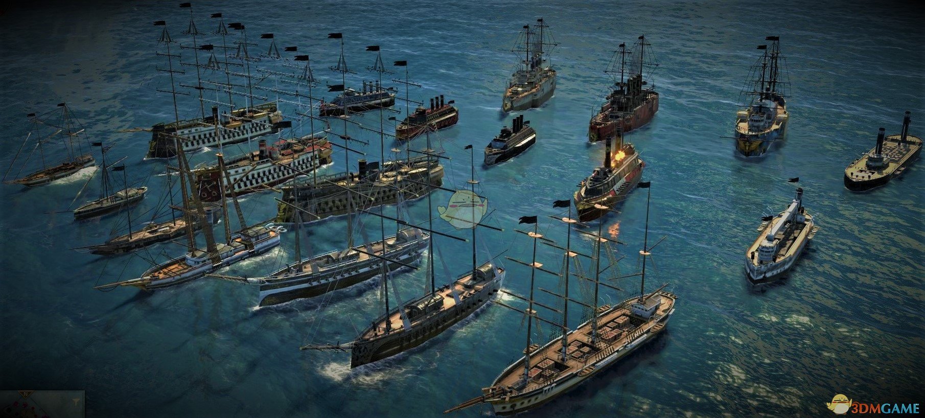 《美麗新世界1800》全可造船隻外觀一覽