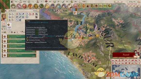 《統帥：羅馬》劫掠系統介紹