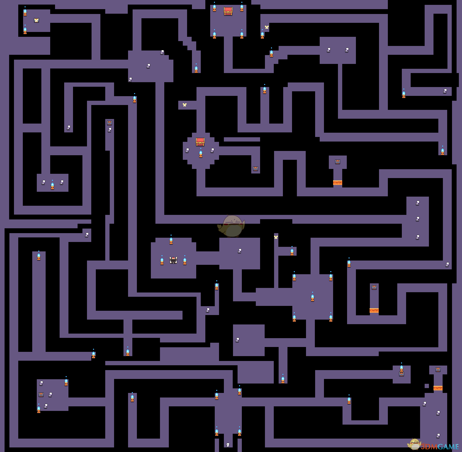 《覓食者》骷髏迷宮詳細地圖分享