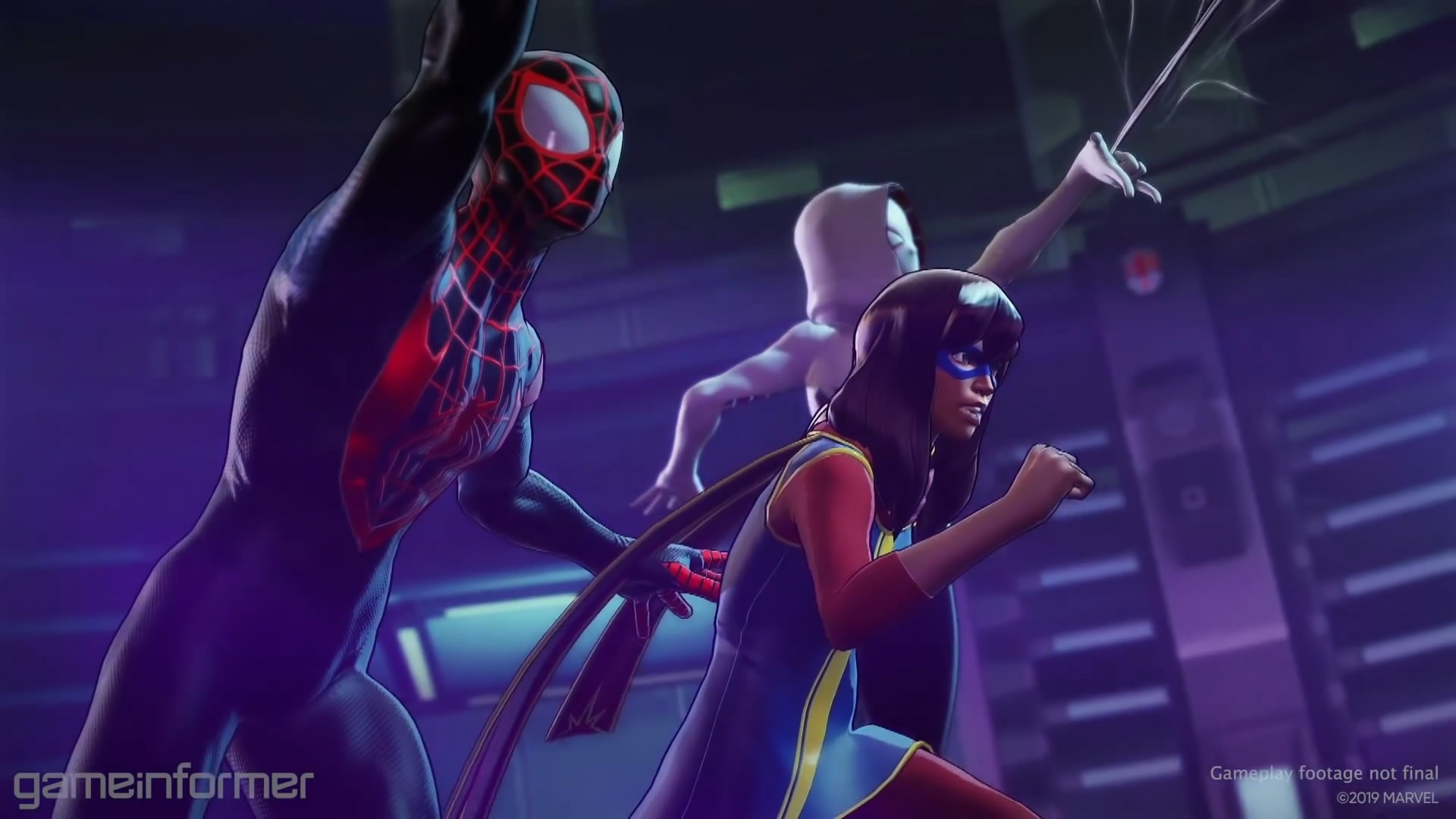 《漫威終極聯盟3》蜘蛛人演示視頻 技能華麗招式繁多