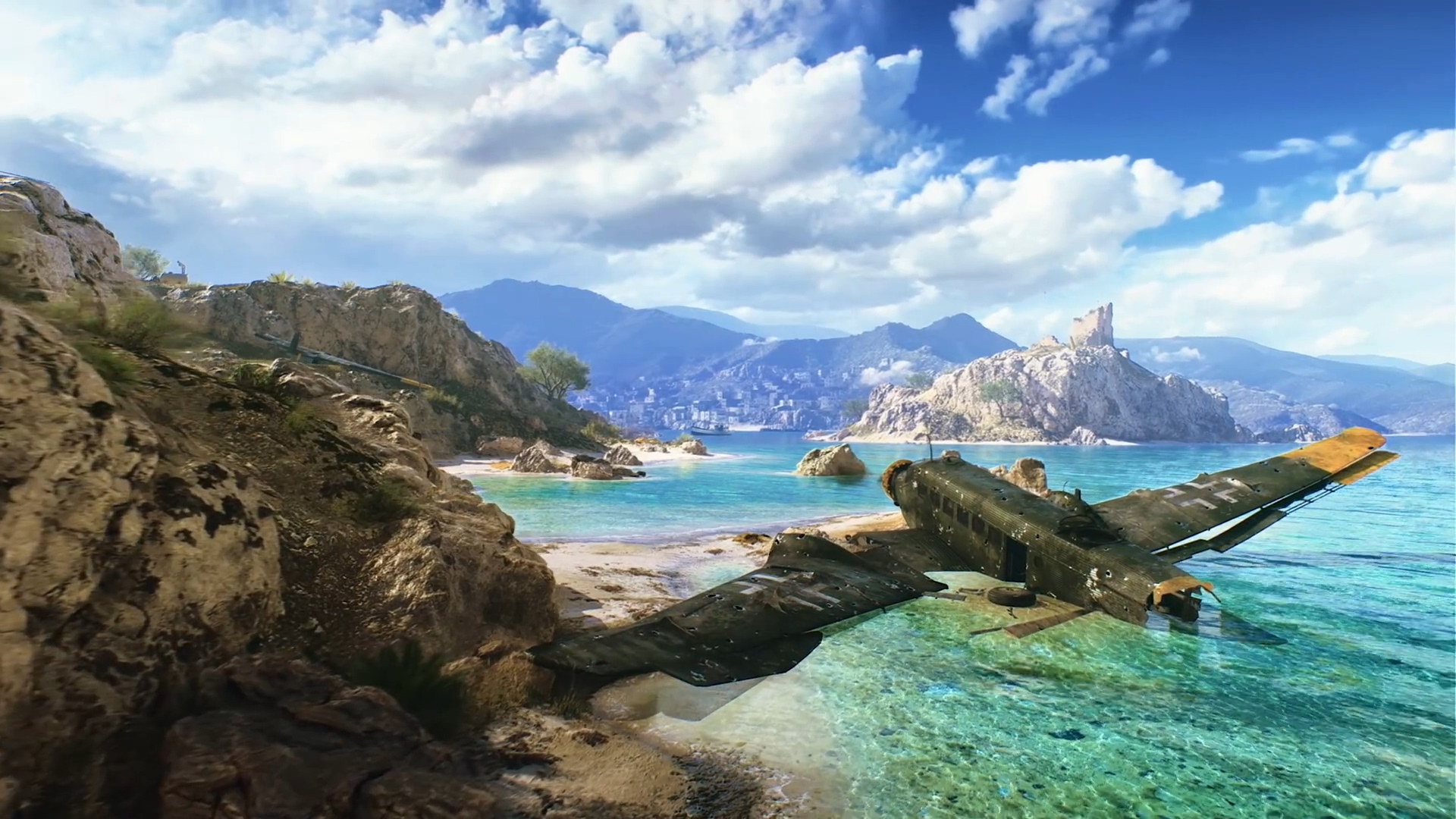 《戰地風雲5》免費地圖“水星”預告 地中海風景美如畫