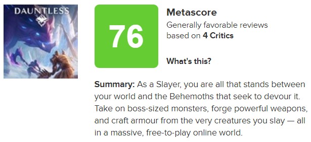 《無畏》IGN 8.5分：雖然不及“怪獵”但是遊戲體驗不錯
