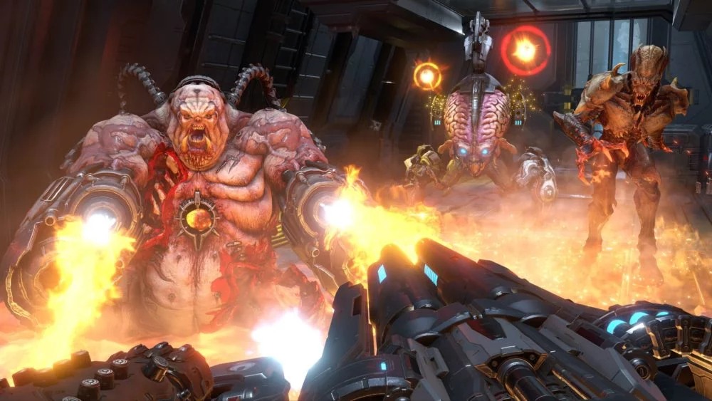 E3：《毀滅戰士：永恆》新截圖及藝術圖 屠殺怪物