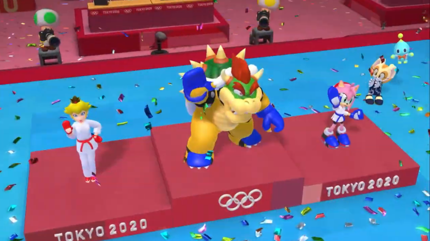 體育無邊界《瑪利歐和音速小子的東京奧運會》E3遊玩視頻