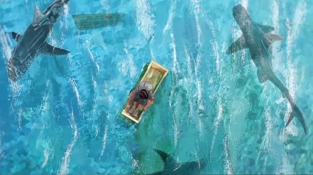 《逆境求生》插畫式宣傳片 單人獨島大探險