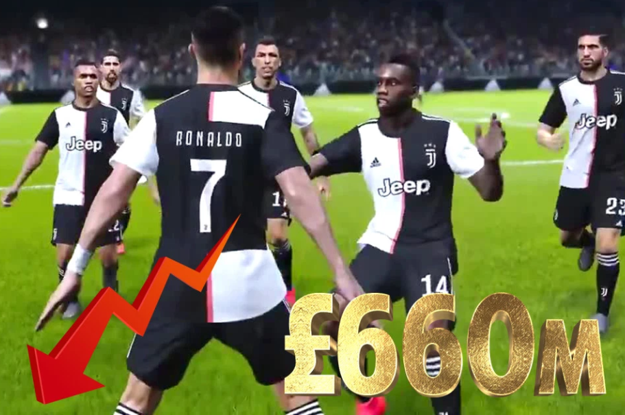 《實況足球》與尤文圖斯獨家合作後 EA市值蒸發6.6億英鎊