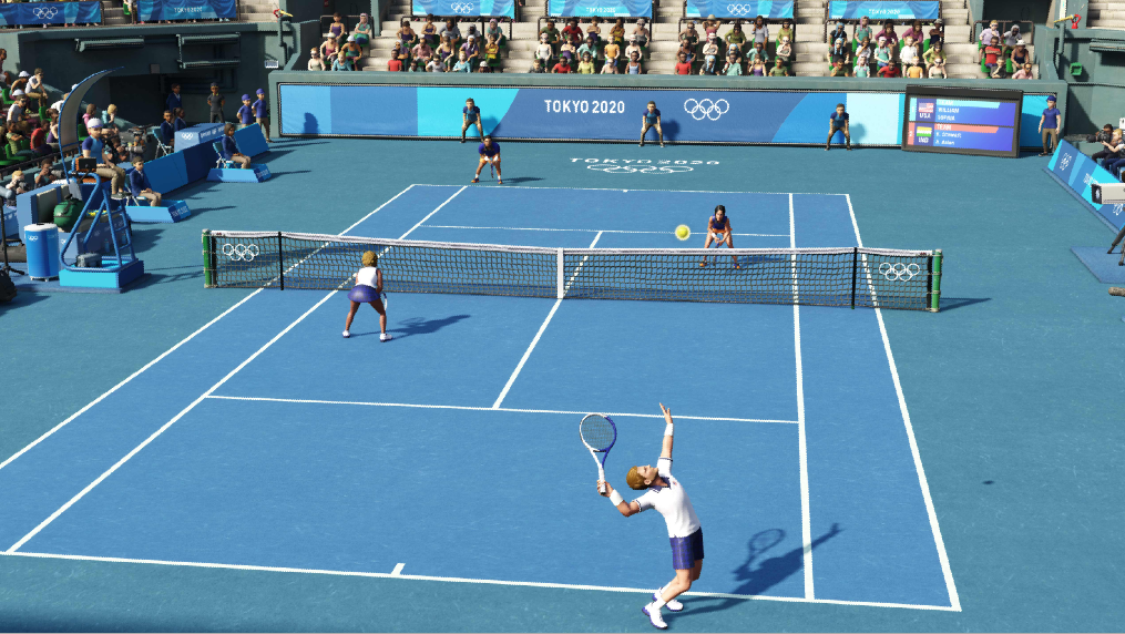 《2020東京奧運 官方授權遊戲》網球操作方法介紹