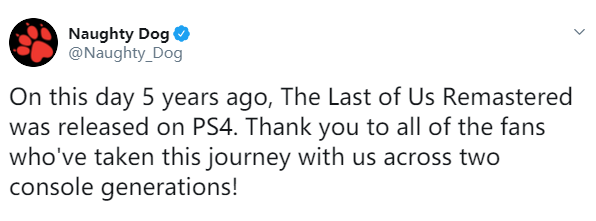 跨越世代的旅程 頑皮狗慶祝《最後生還者：重製版》發售5周年