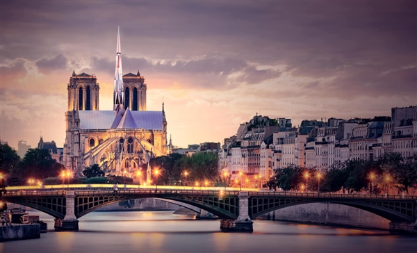 巴黎聖母院屋頂設計大賽結果出爐：國人設計師獲得優勝