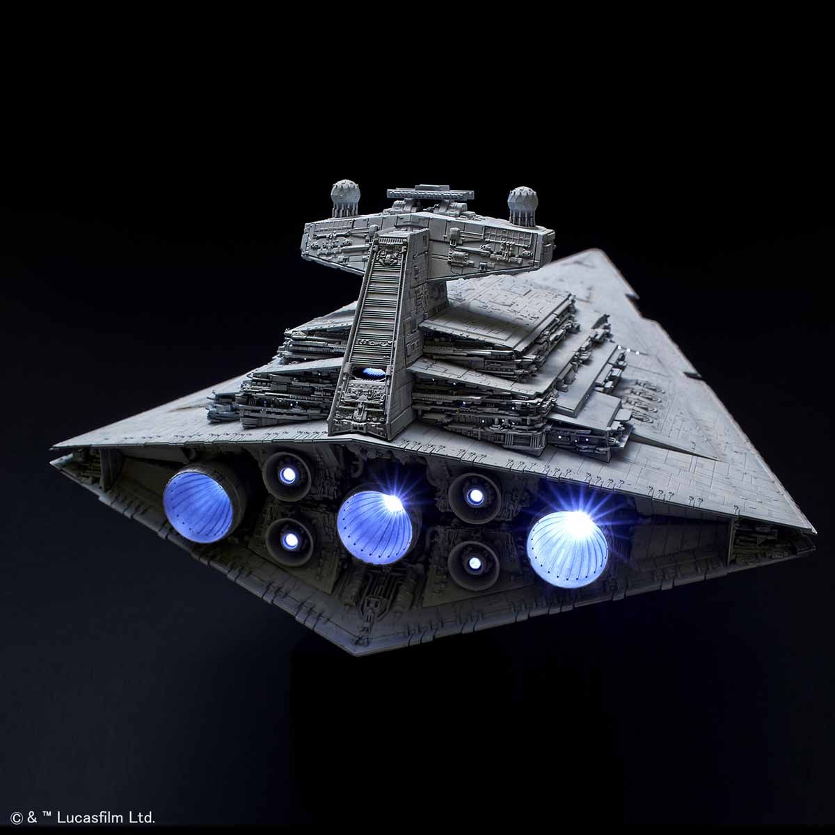 精密還原細節驚人！萬代首次推出星戰殲星艦普拉模型