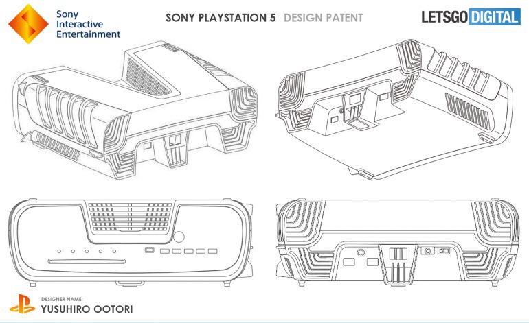 索尼PS5開發機專利申請圖疑似洩露 深V造型奇特！