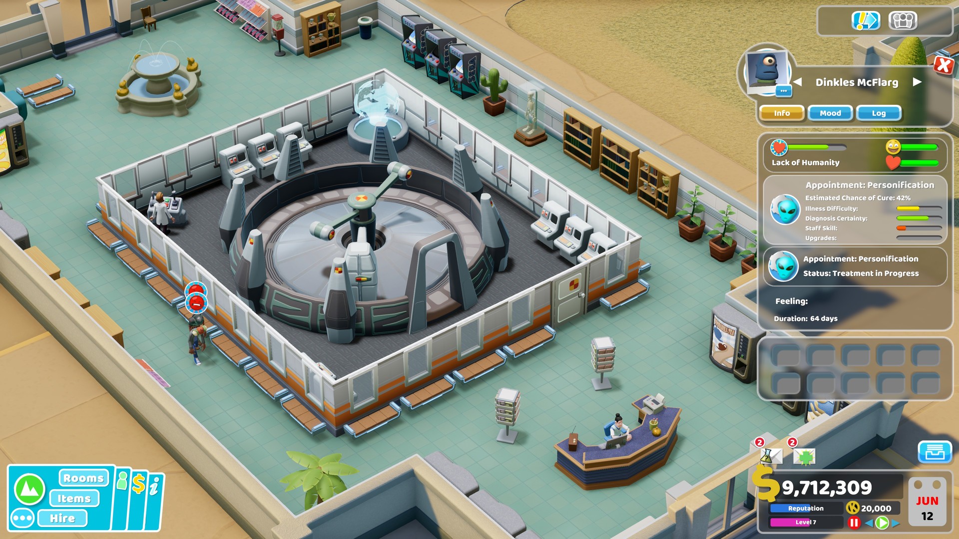 《雙點醫院》新DLC親密接觸8月29日推出 治療外星人