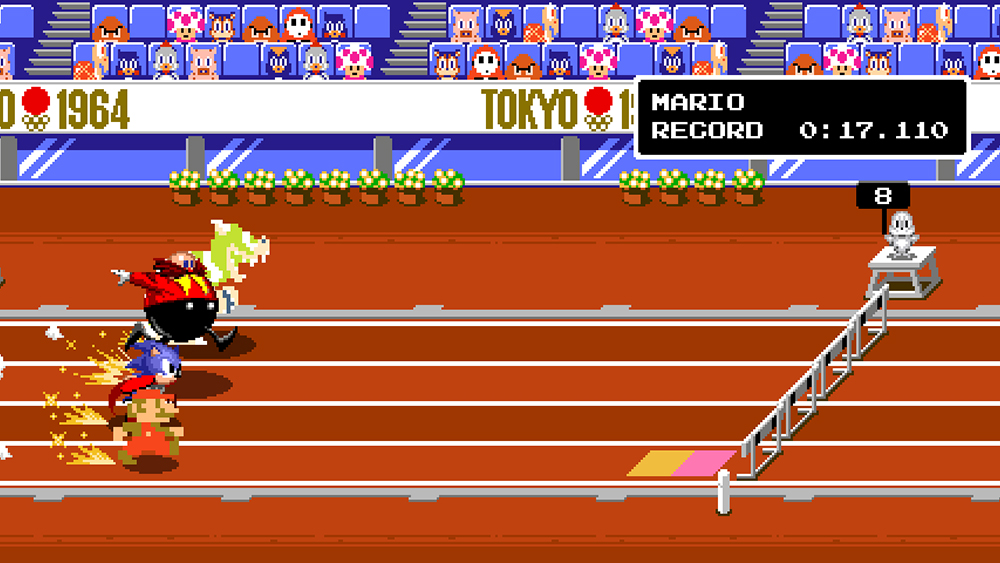 《瑪利歐和音速小子的東京奧運》信息第3波公開 懷舊畫面與遊戲性完美結合