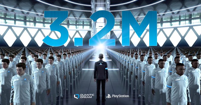 開發商很高興！PS4《底特律變人》全球銷量超320萬