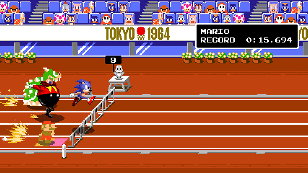 情懷滿滿 《瑪利歐和音速小子的東京奧運會》點陣玩法公開