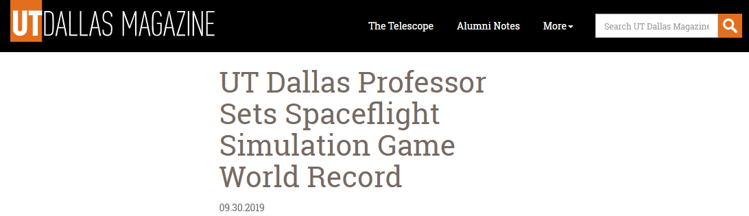 科學遊戲！大學教授成功創造《精英：危機四伏》最速宇宙航行記錄