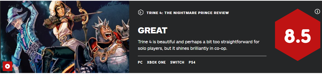 《魔幻三俠4》IGN8.5分 前16分鐘試玩影像公開