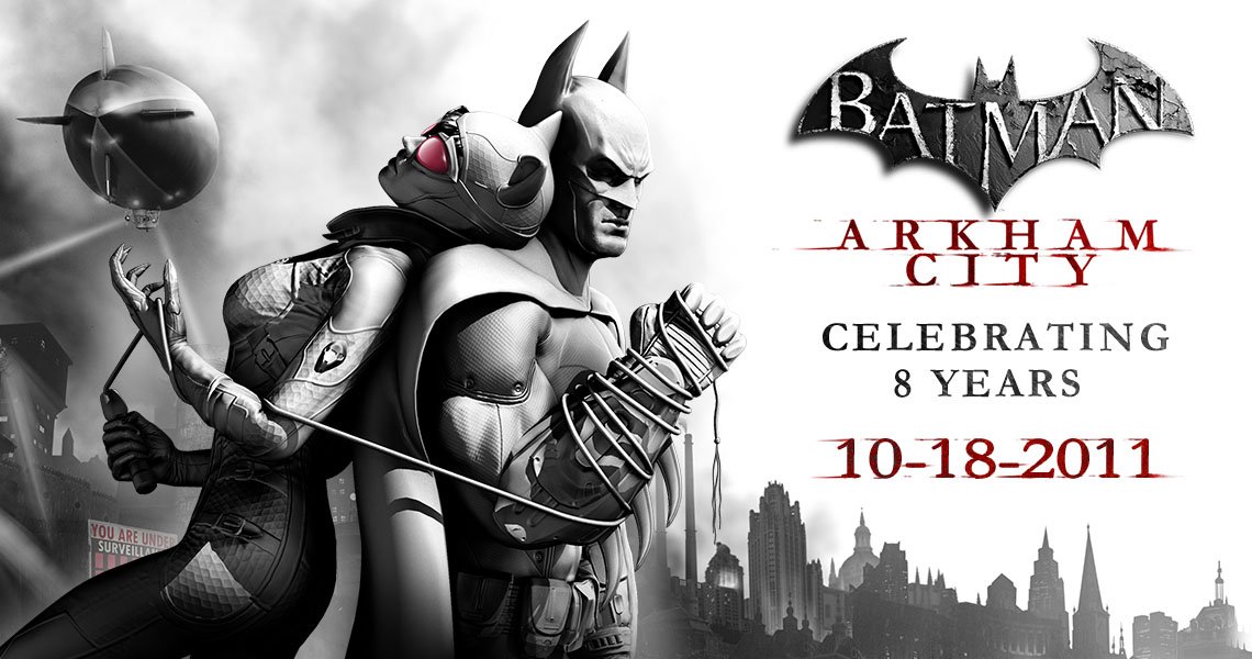 《蝙蝠俠：阿卡漢之城》發售8周年 感謝粉絲拯救這座城