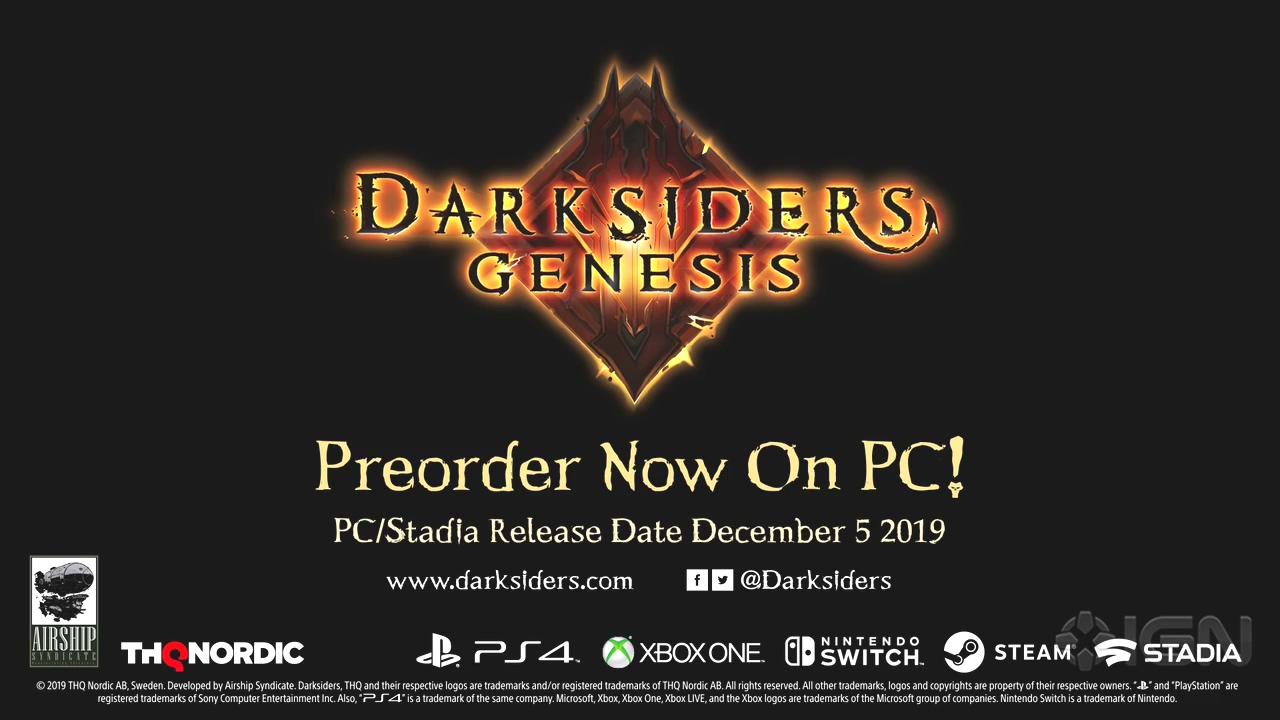 《末世騎士：創世紀》新CG預告 PC/Stadia發售日確定