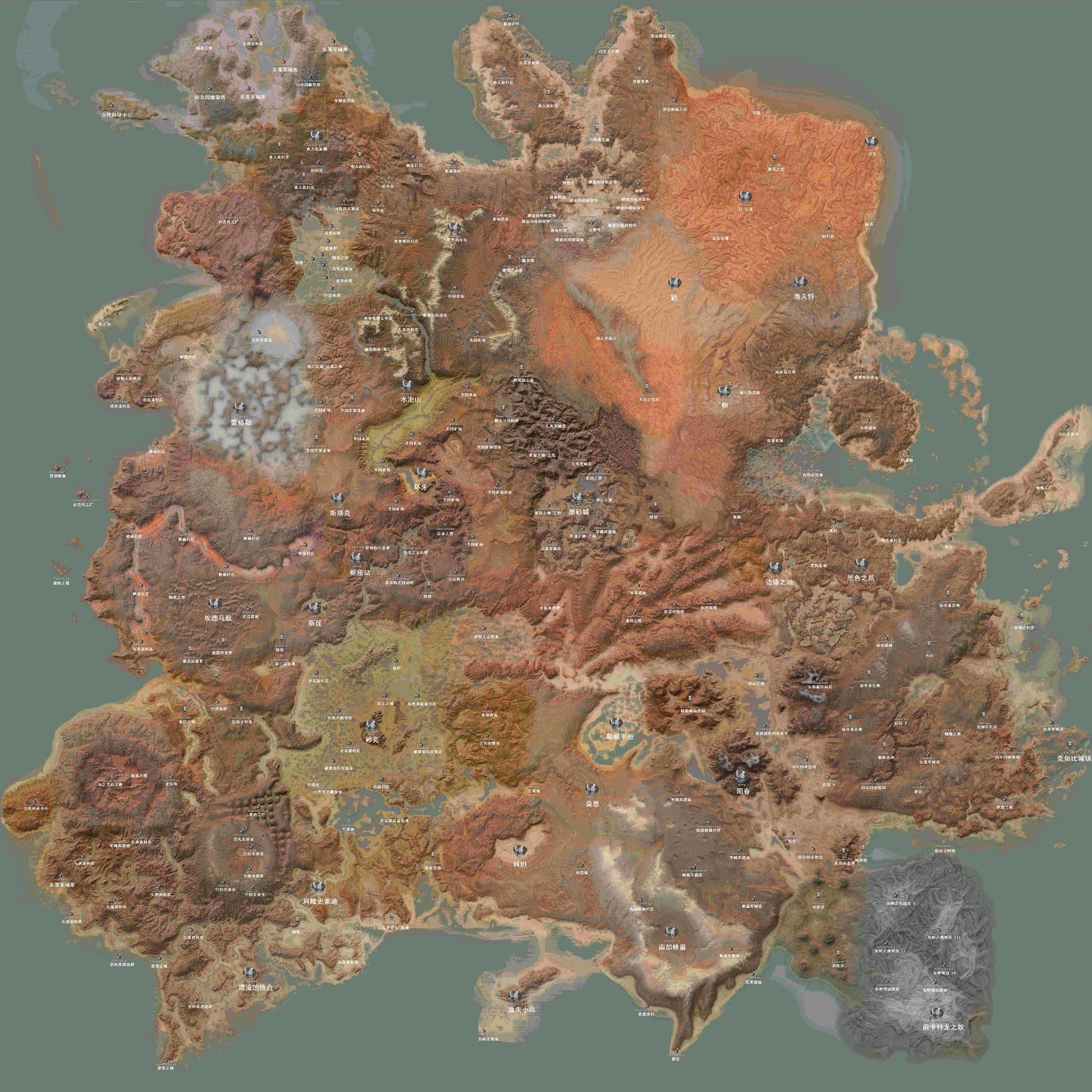 《劍士》遊戲詳細地圖分享