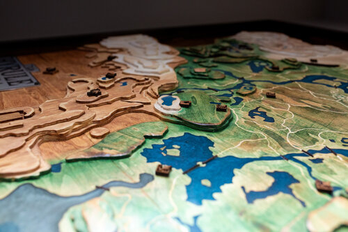 《薩爾達傳說》玩家自製木板地形圖還原《曠野之息》