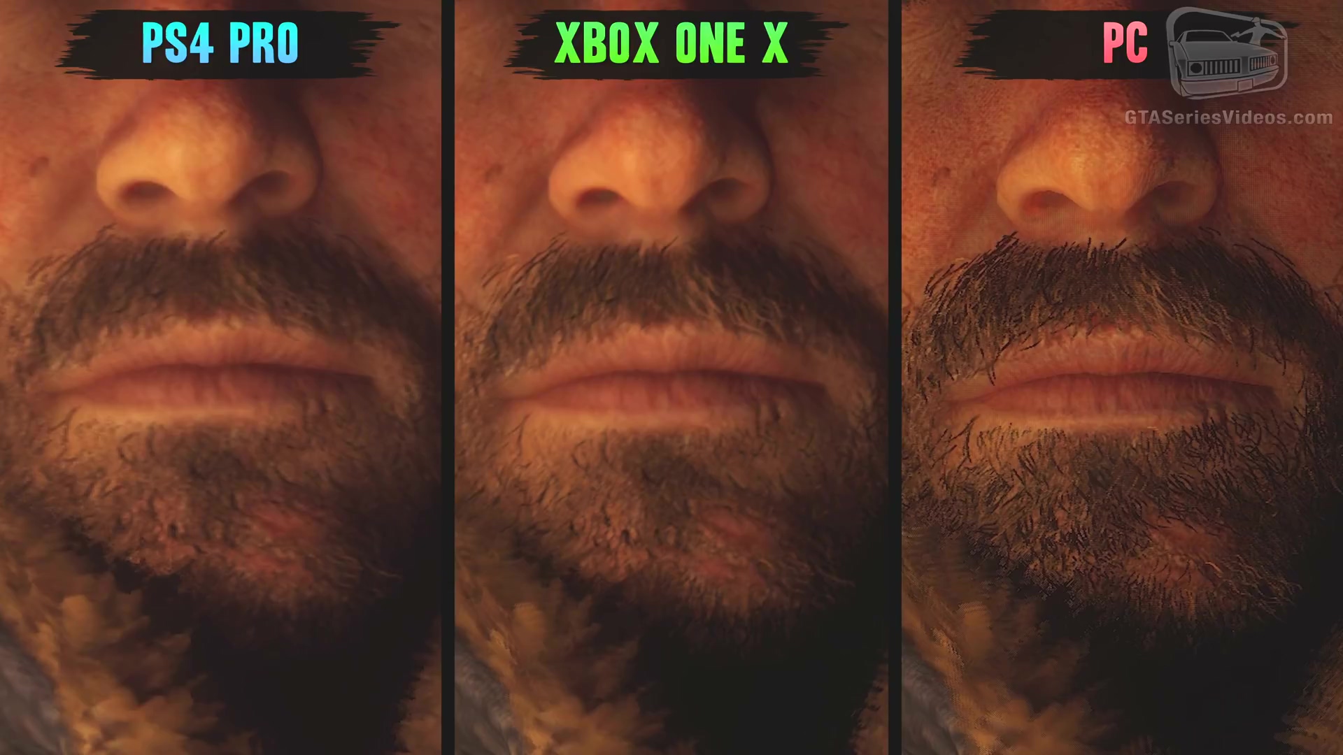 《碧血狂殺2》畫面對比：PC vs X1X vs PS4 Pro