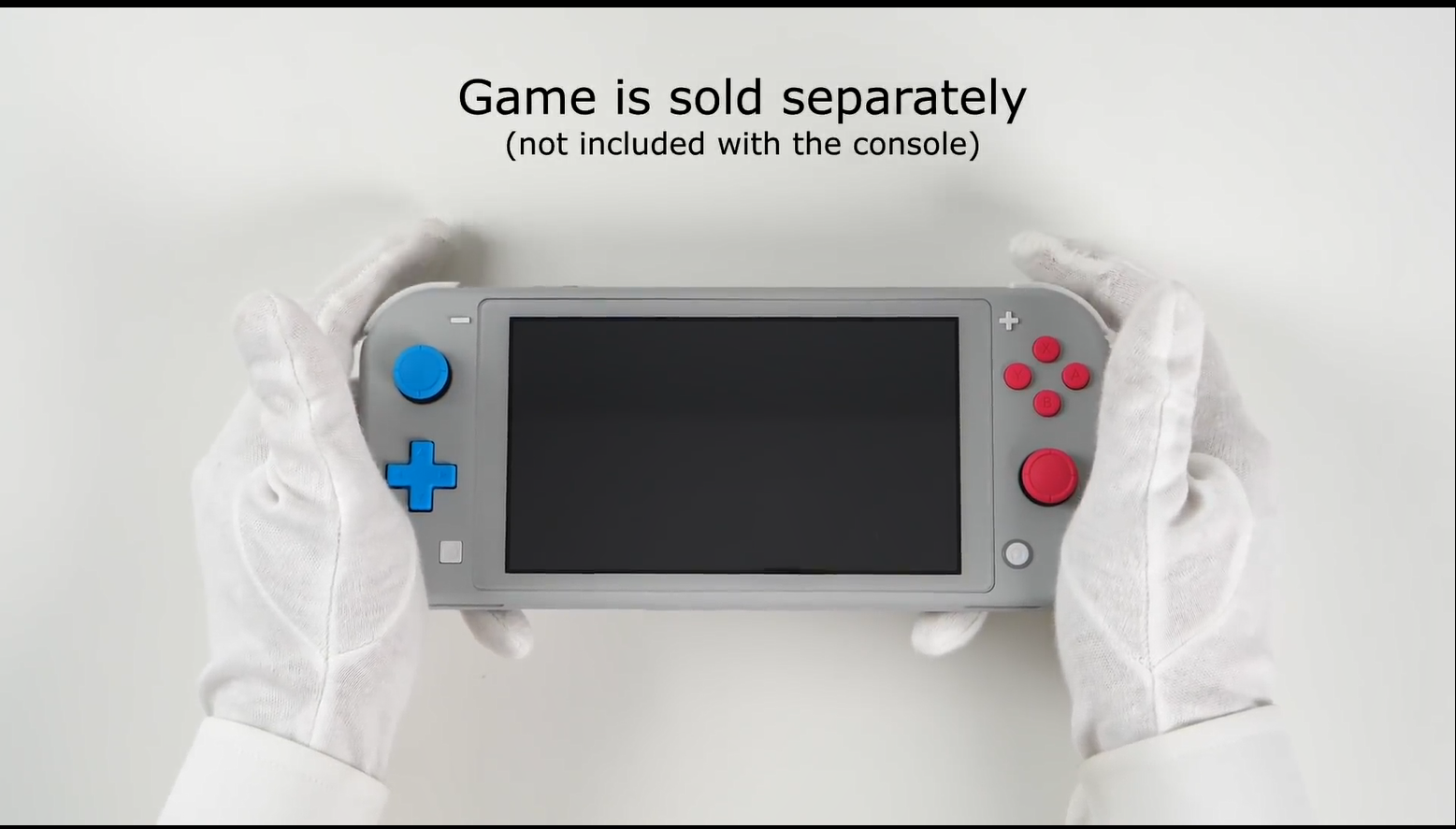 《寶可夢劍盾》限定款Switch Lite開箱 紅藍按鍵它香麽？