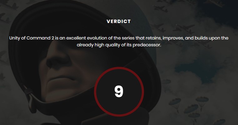 《統一指揮2》獲得媒體9分評價：是該系列出色的進化作品