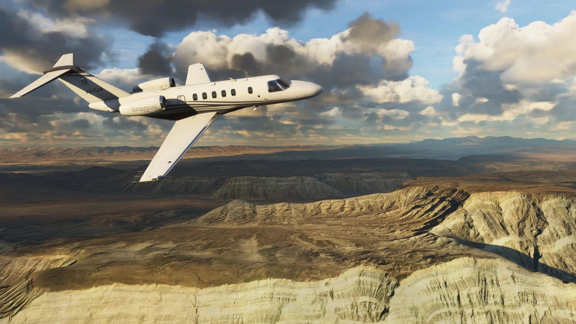 《微軟飛行模擬》新截圖太美了 藍天白雲駕機翱翔