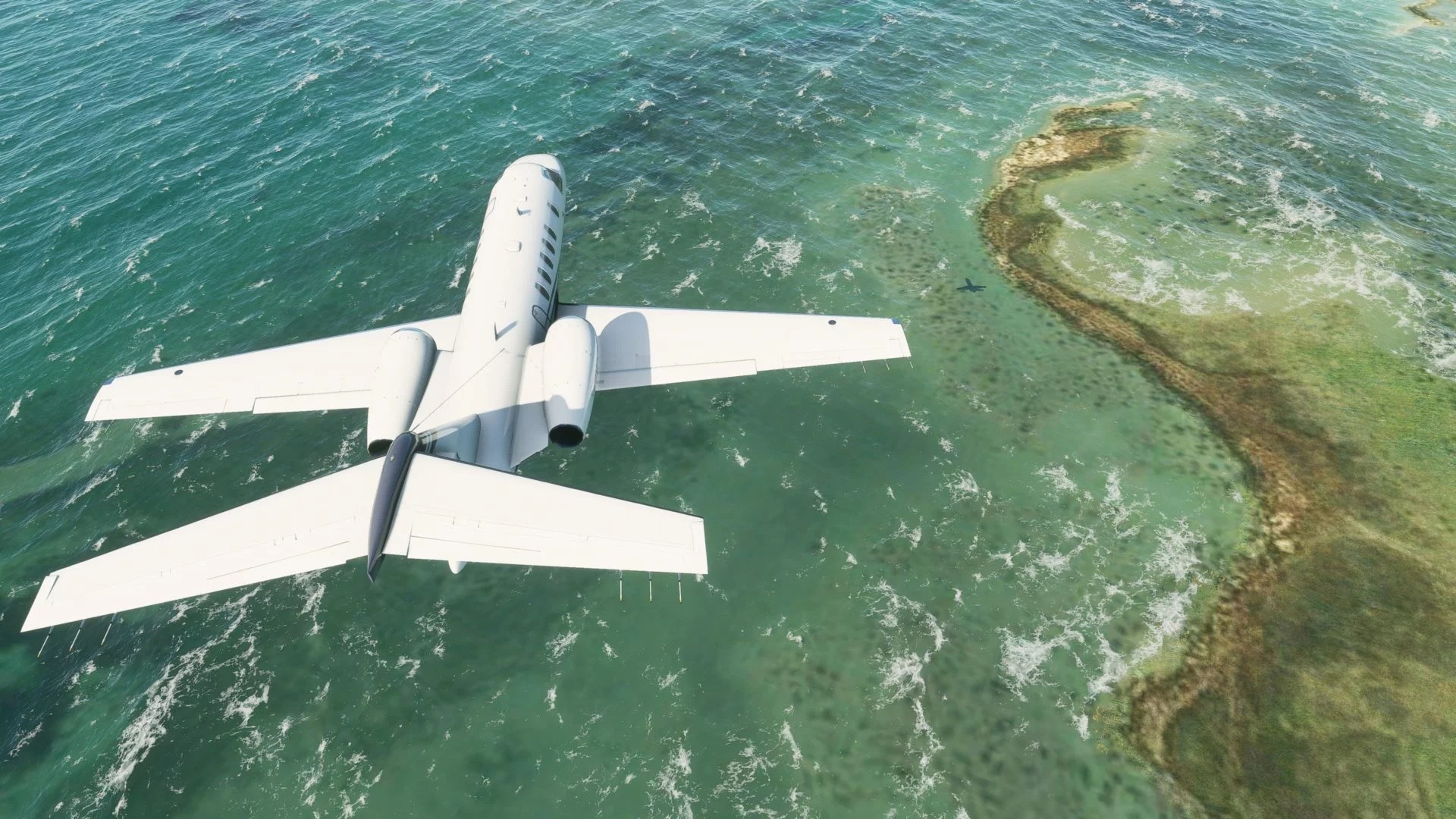《微軟飛行模擬》新截圖太美了 藍天白雲駕機翱翔