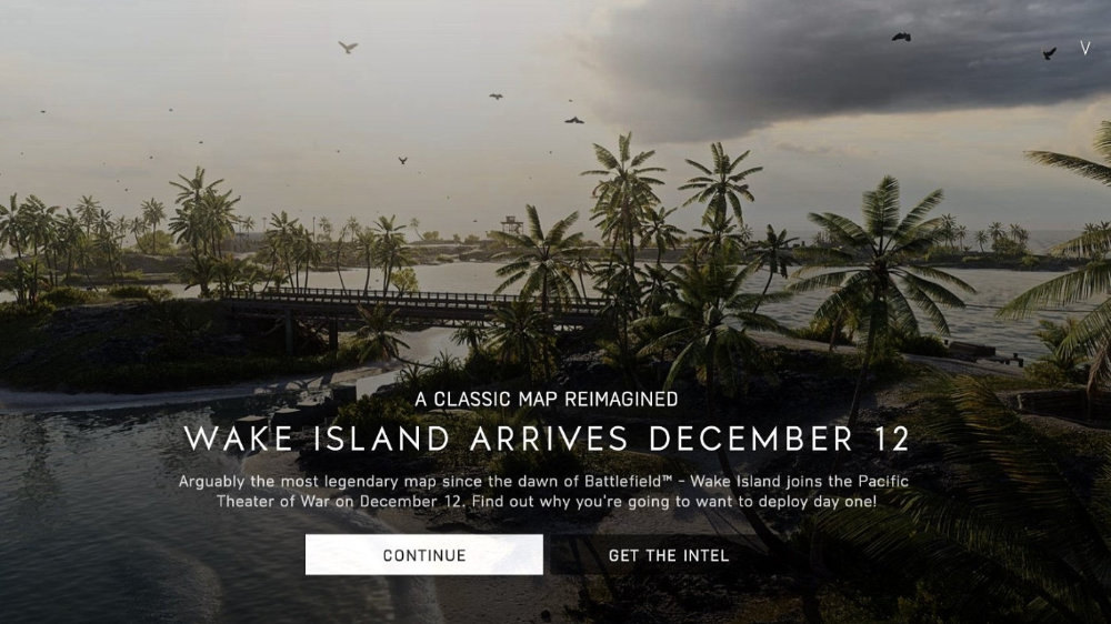 傳《戰地風雲5》威克島地圖將於12月12日上線