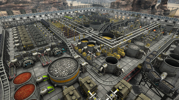 經營模擬遊戲《自動化帝國》遊戲截圖欣賞：大型工業網來了