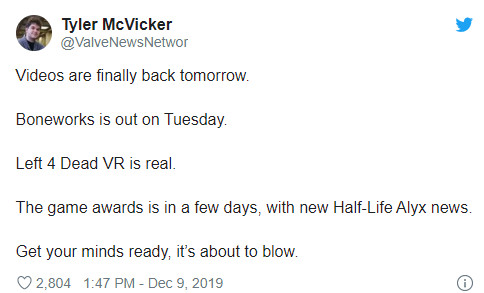 傳V社正在開發《惡靈勢力》新作 遺憾仍然是VR遊戲