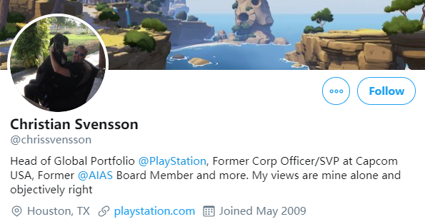 Capcom前美國副總裁加盟Sony 將擔任全球業務主管