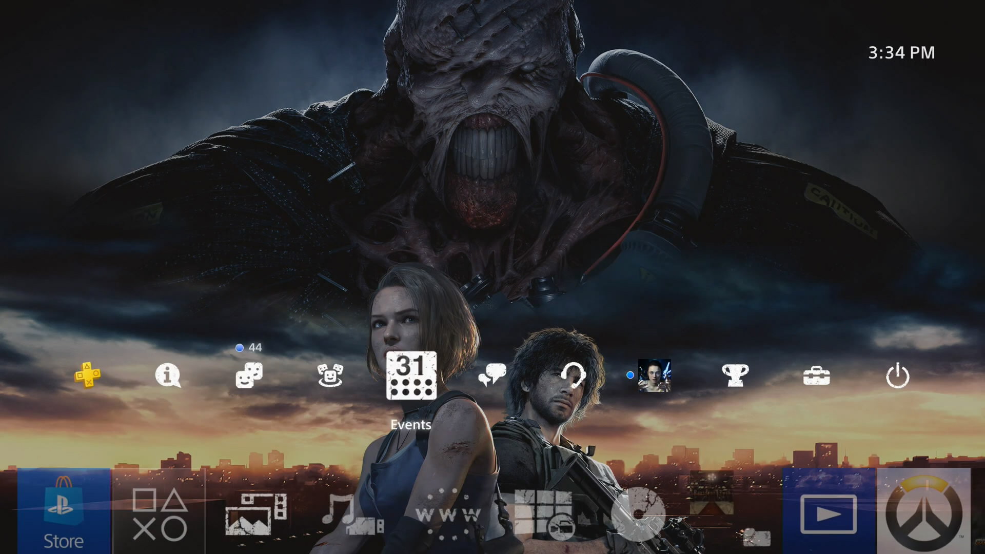 《惡靈古堡3：重製版》PS4主題曝光 PSN預購獲得