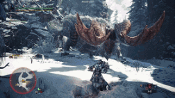 《魔物獵人：世界》冰原DLC對空飛翔爪作用介紹