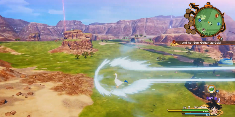 《七龍珠 Z：卡卡洛特》新Mod：悟空變身未命名的鵝遊戲！