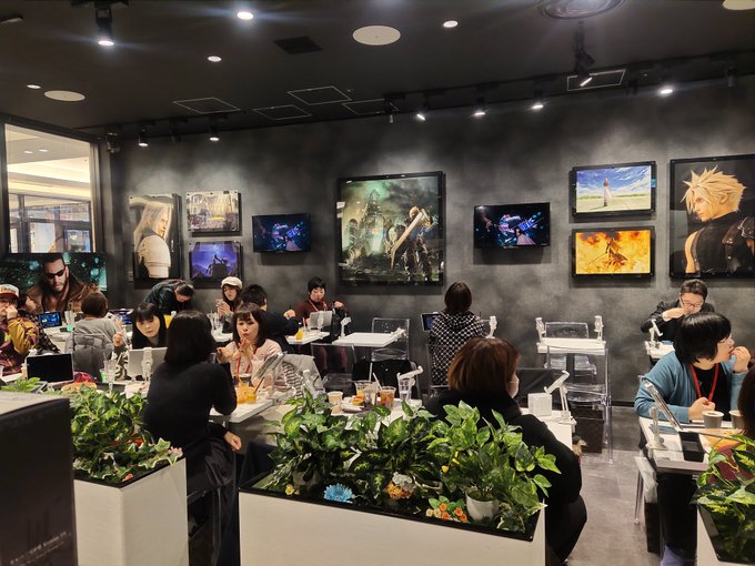 打卡聖地：SE咖啡館更新《太空戰士7：重製版》主題