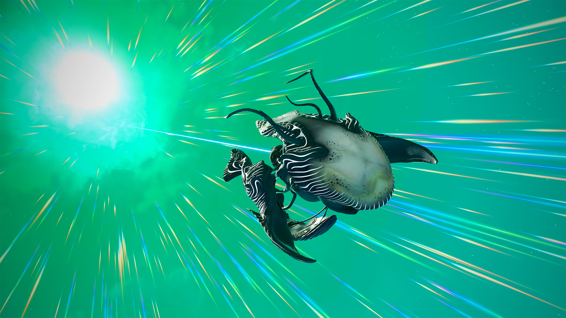 《無人深空》“生物飛船”預告片 稀奇古怪很有趣