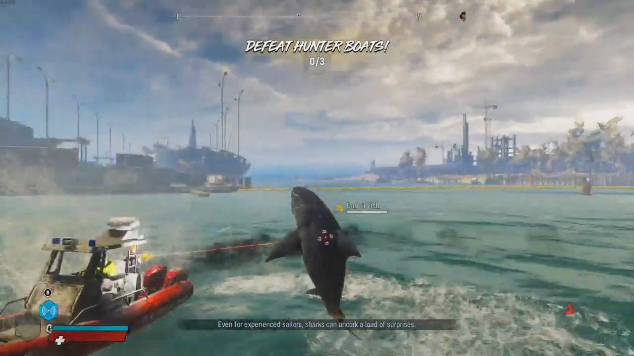 《食人鯊》全新演示視頻 變身鯊魚瘋狂屠戮人類