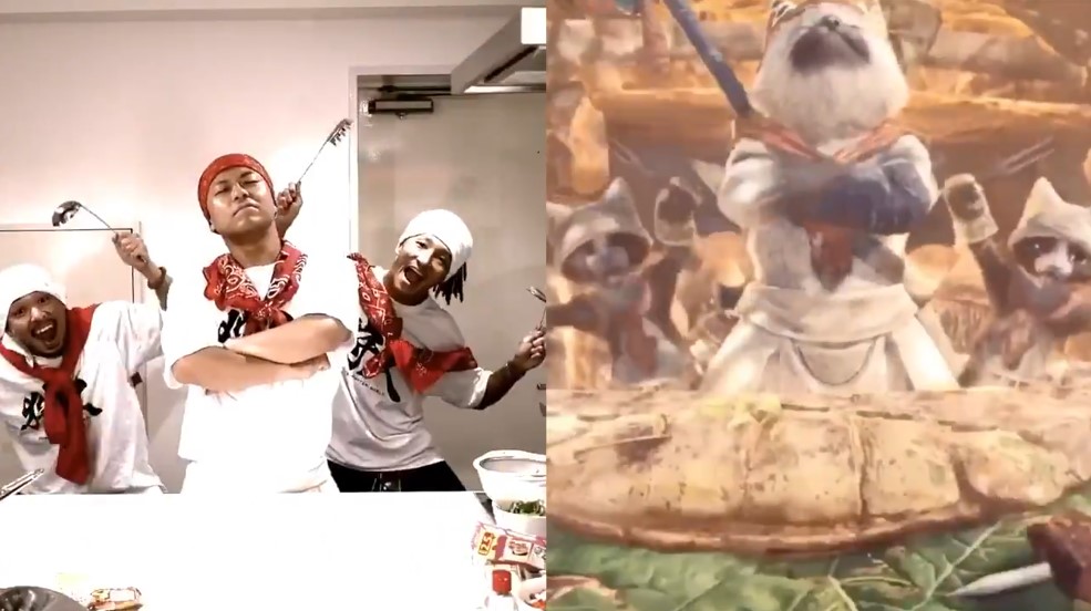 神還原！日本舞蹈團隊重現《魔物獵人》貓飯製作過程