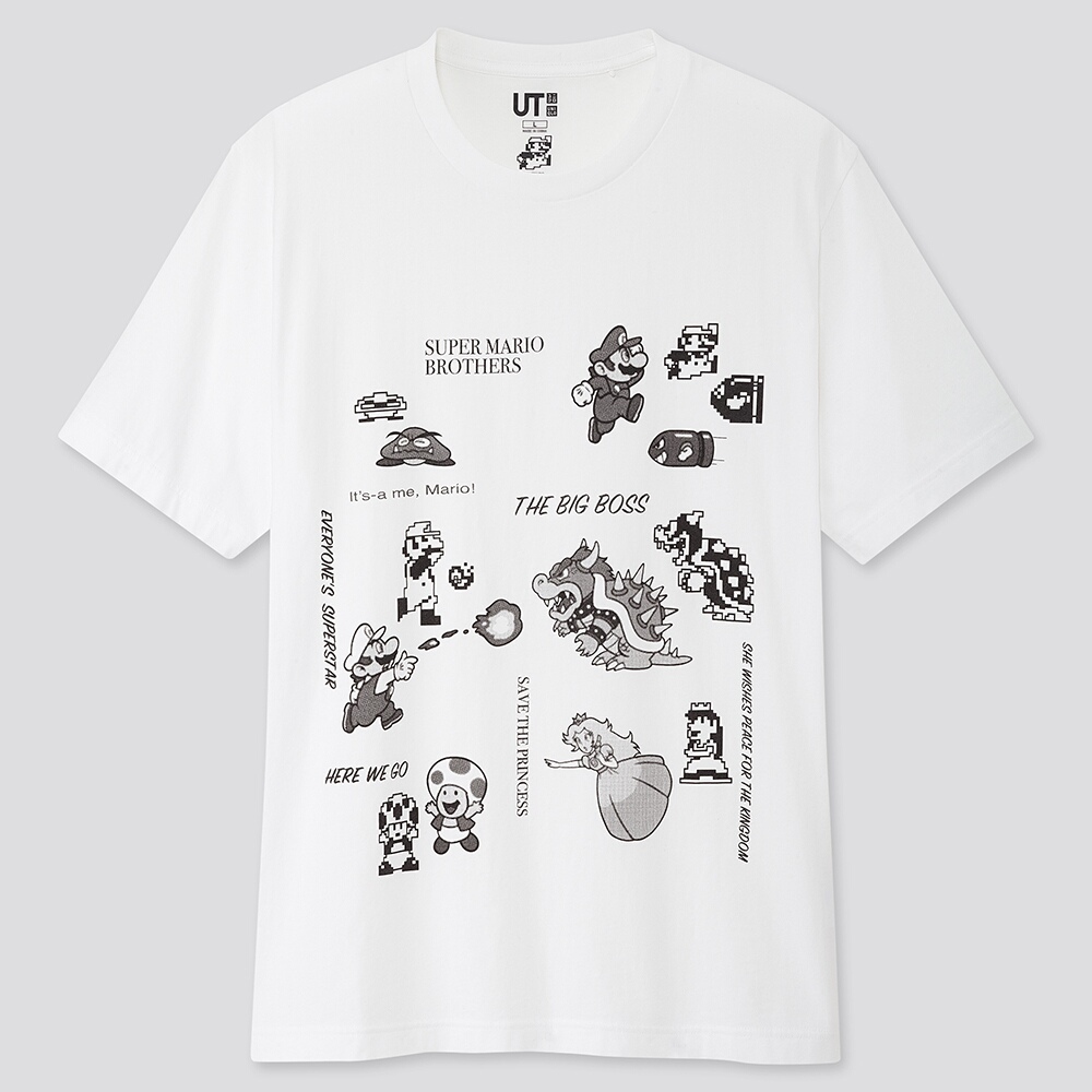 優衣庫X超級瑪利歐聯動T恤公開 多款精美設計4月發售