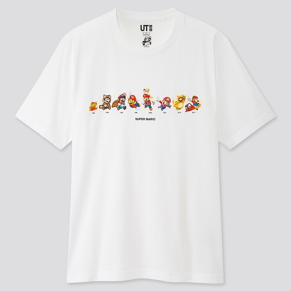 優衣庫X超級瑪利歐聯動T恤公開 多款精美設計4月發售