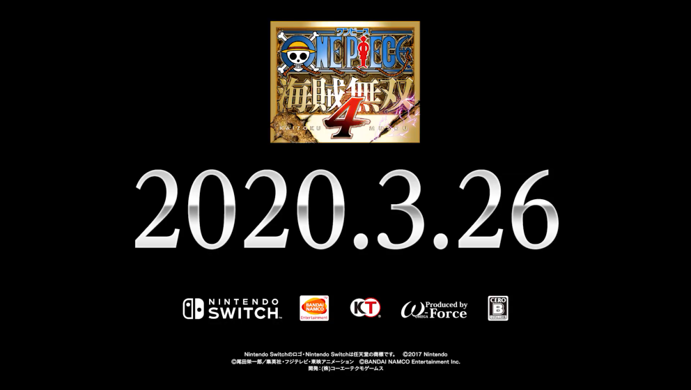 《海賊無雙4》Switch版宣傳片 3月26日熱血開戰