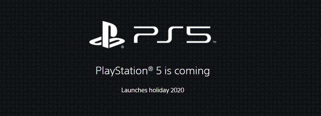索尼更新PS5官網 重申2020年聖誕假期發售
