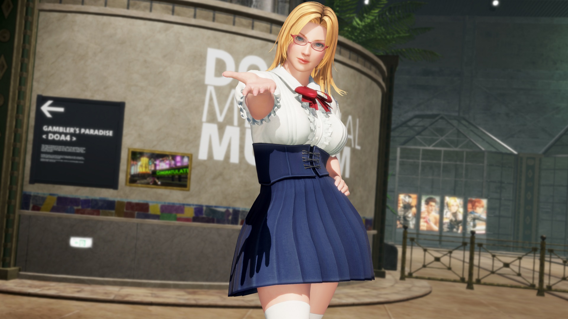 雷芳領銜主演 展示《生死格鬥6》上流社會校服DLC服裝