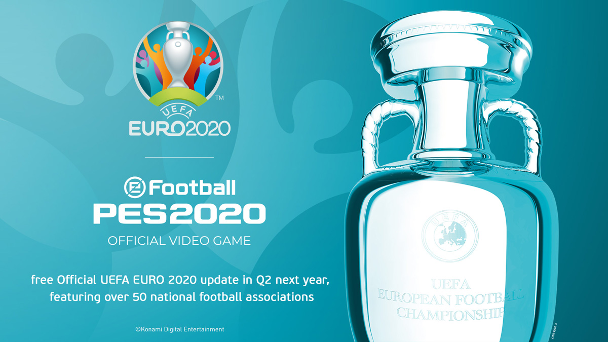 《實況足球2020》“歐洲杯”DLC宣布延期 實體版取消