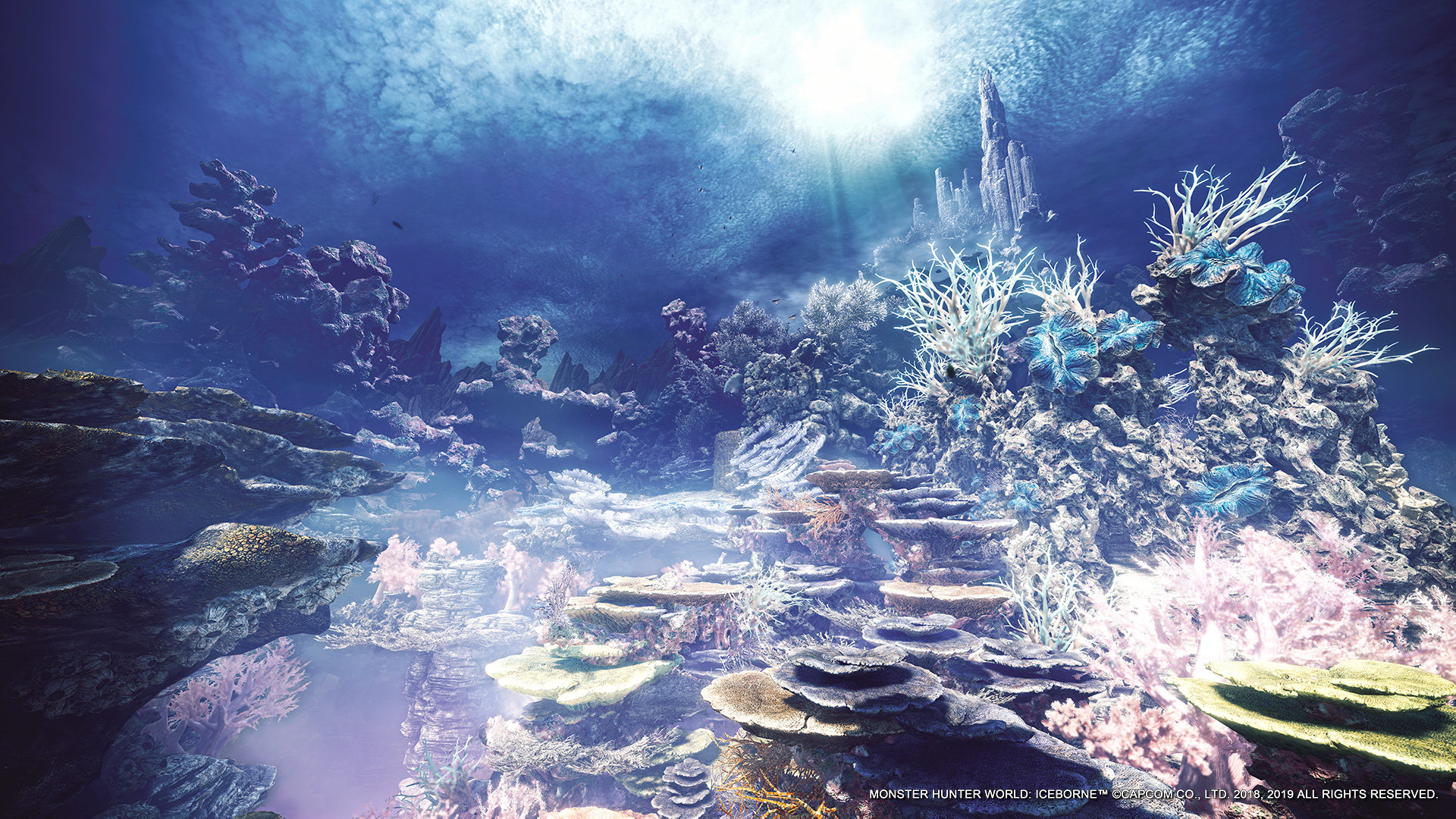 卡普空發布《魔物獵人：世界》精美壁紙 秀麗迷人