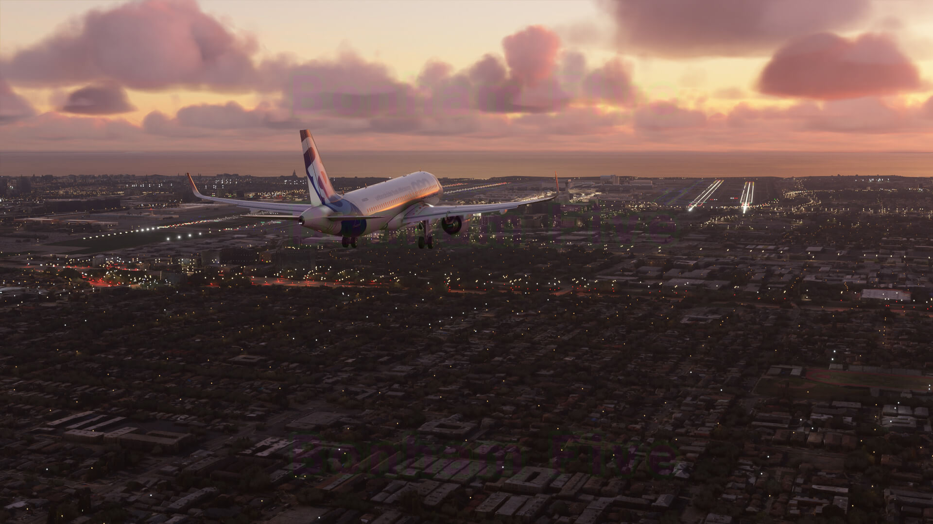 《微軟飛行模擬》新截圖公布 展示環境、城市和飛行器